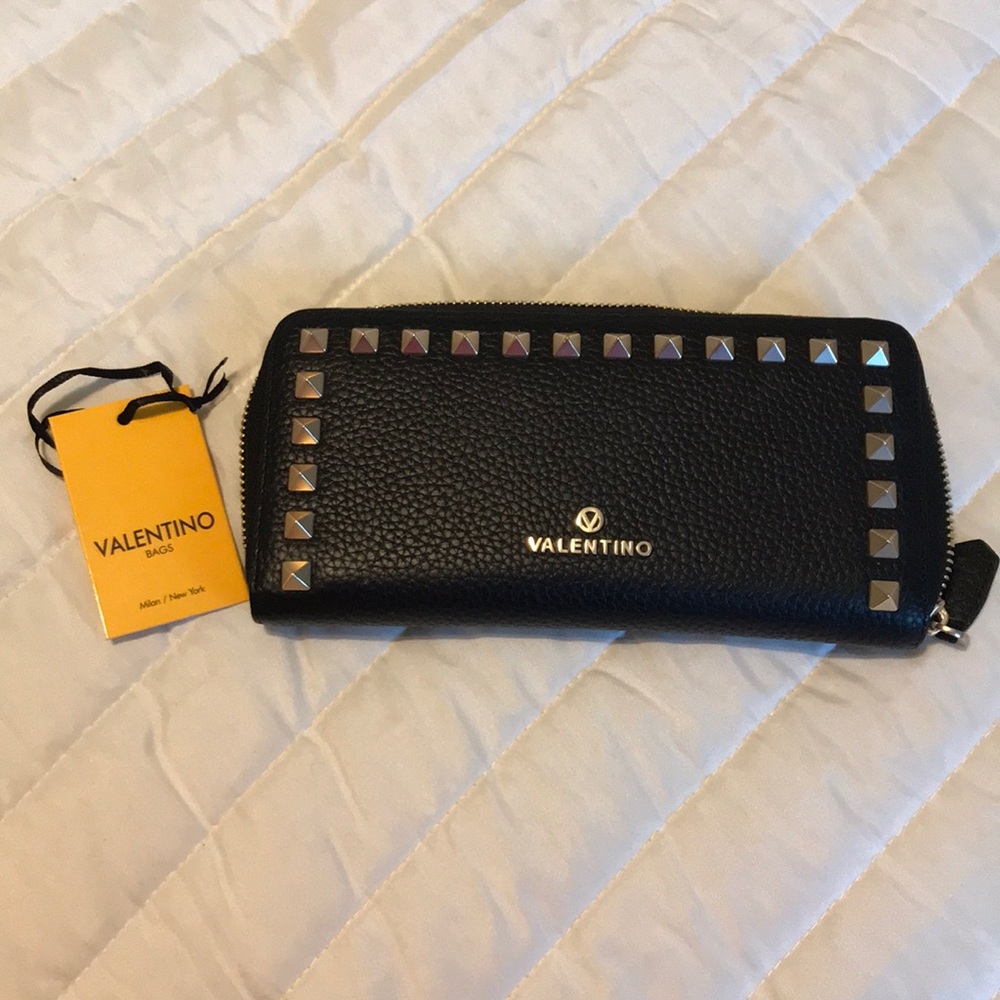 Valentino Rock Stud Wallet